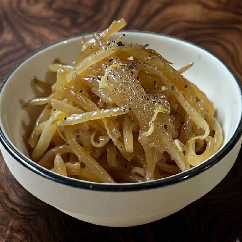 もやしの醤油炒め(冷菜)